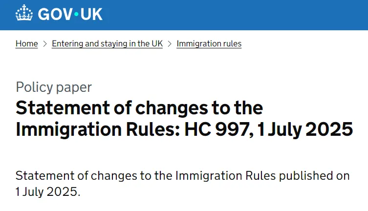 英国工作签证政策调整